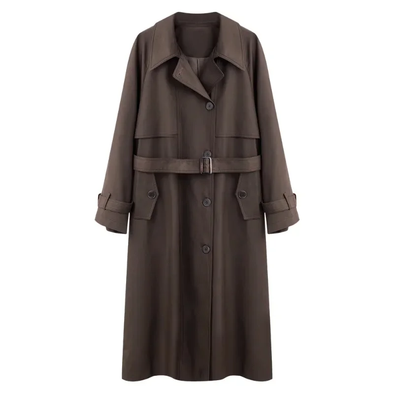 Pardessus mi-long élégant pour femme, style rétro français, veste classique, petit manteau d'hiver, haute qualité, automne