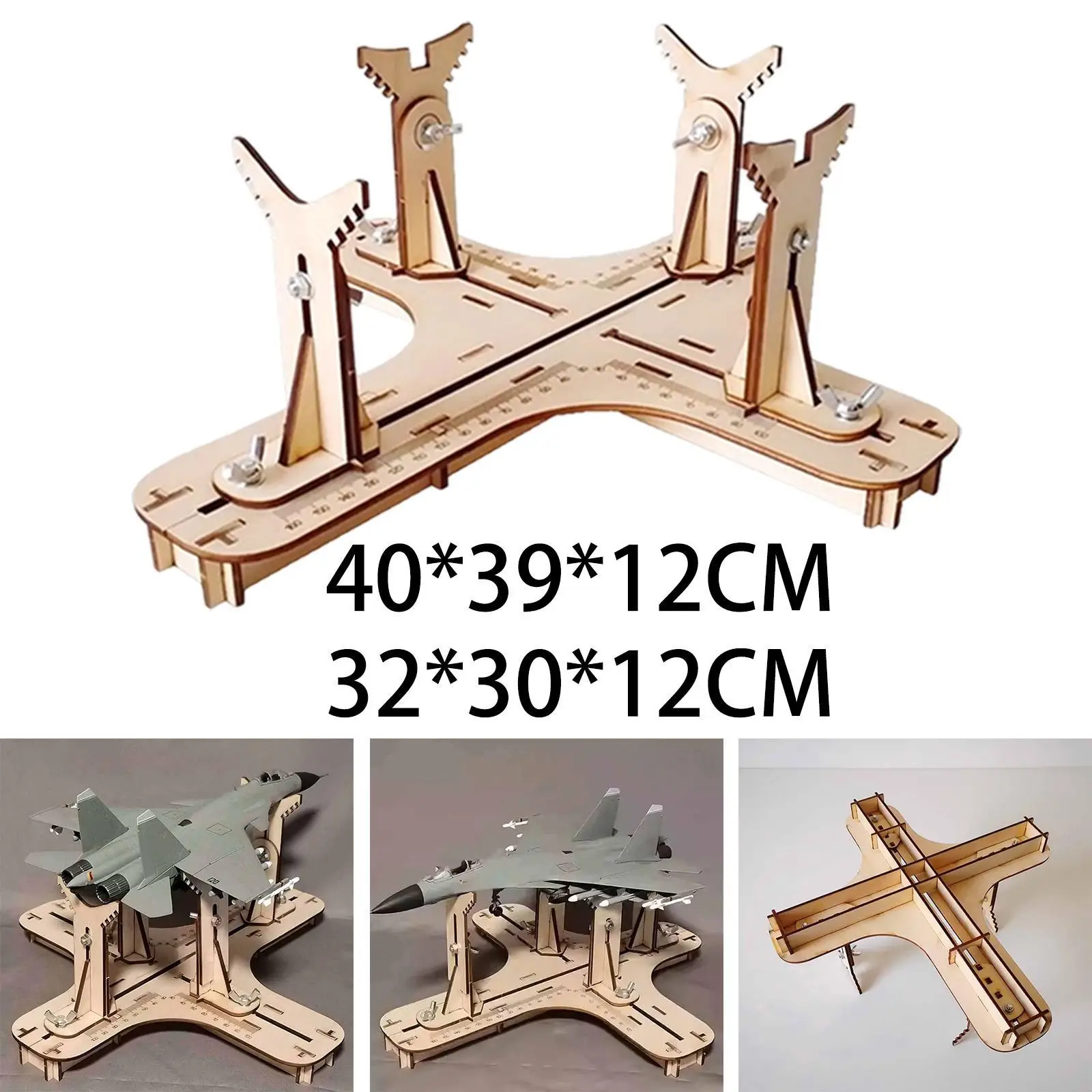 

Model Airplane Display Making Painting Tool Wood for Model Hobby Building