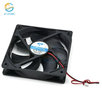 Ventilador de refrigeração da caixa do computador, PC CPU Cooler, 92mm, 9225, 92x92x25mm, DC 5V, 12V, 24V, 2 PIN, 90mm, 9cm