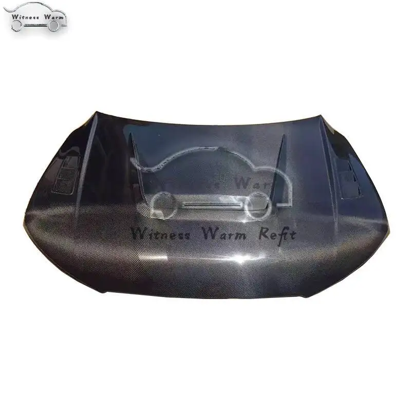 Carbon Fiber Frp Front Bumper Engine Hood Vent Cover Fits for Audi A7 S7 RS7 2012-2018 Car Body Kit