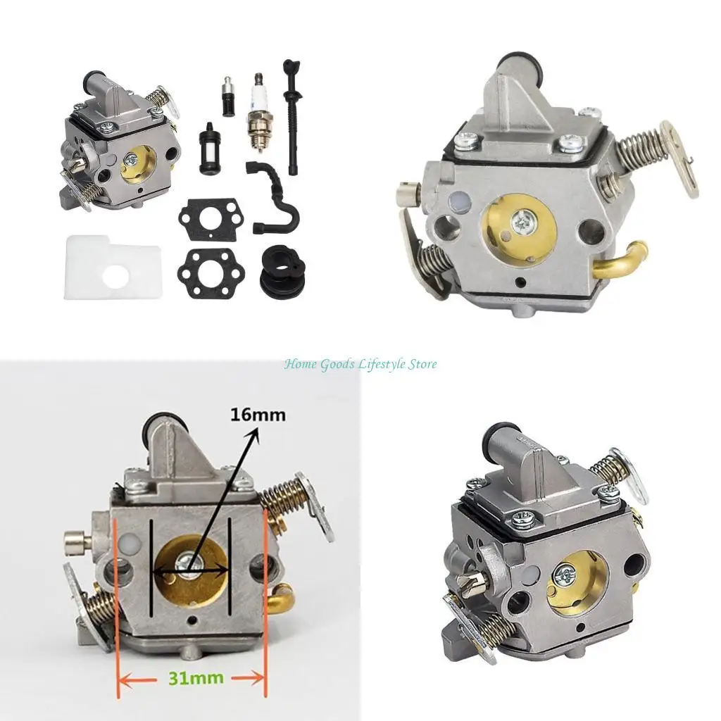 

E74E Carburetor Replacement with Air Filter Tune Up for Sthil 017 018 MS 170 180