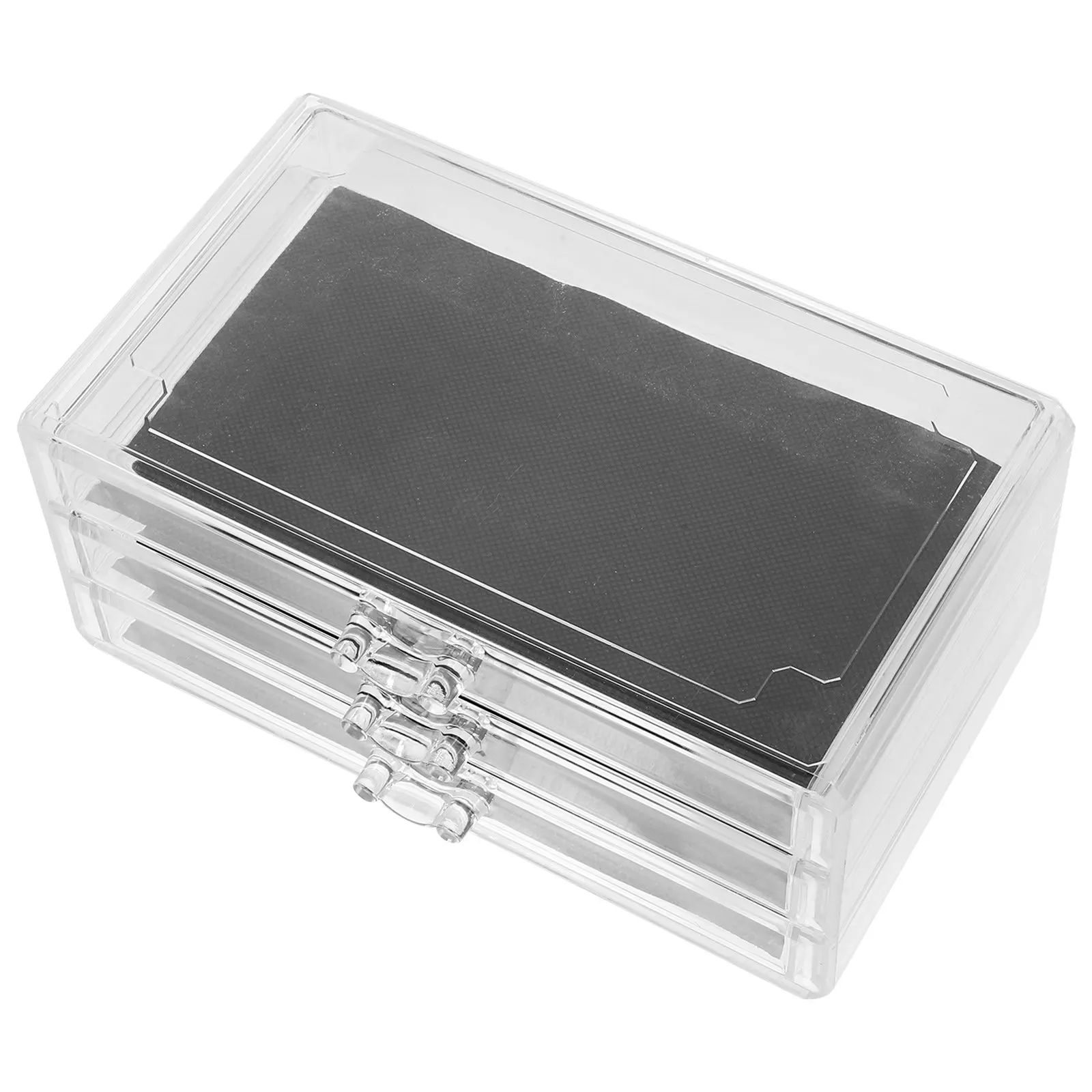 

Clear Acrylic Multi-Layer Drawer Storage Box for Nail Tips Rhinestones Makeup Jewelry Nail Art Organizer Container Manicure