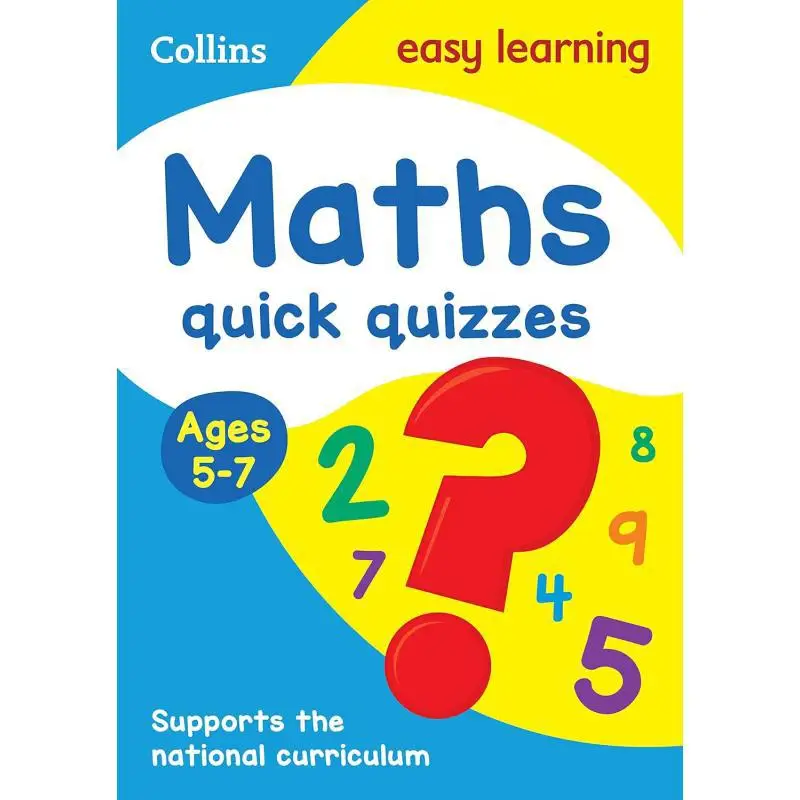 Collins Easy Learning KS1  Maths Quick Quizzes Ages 57 Collins Harper Collins UK 9780008212520 Book