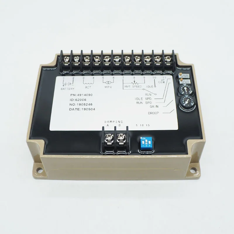 

4914090 Электронная плата скорости генератора, модуль контроллера руководителя, аксессуары для дизельного двигателя