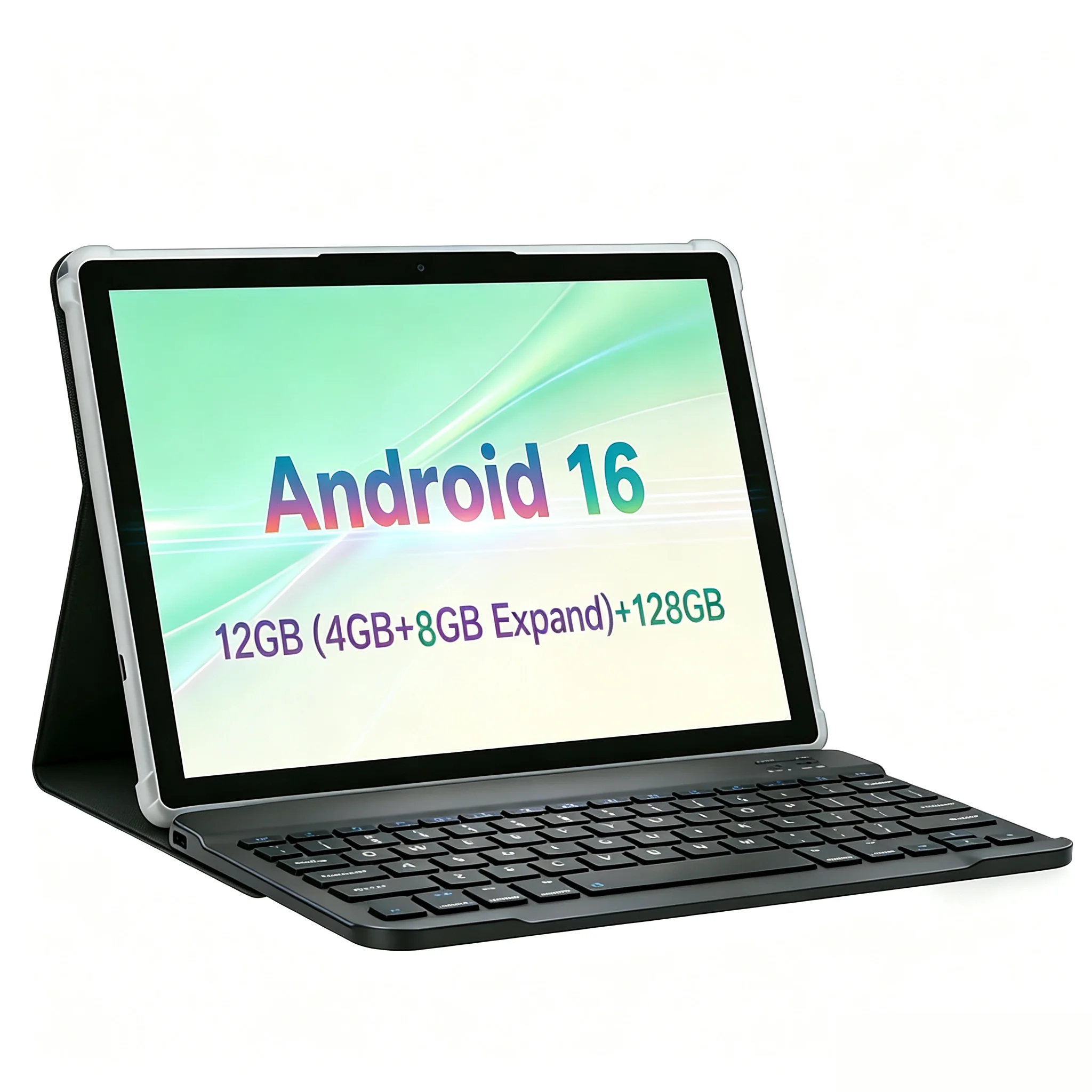 Paitanry Android 16 Tablet 10 Inch Octa Core 12GB RAM 128GB ROM WiFi Bluetooth Kids Student Educational Learning Tablet Gift