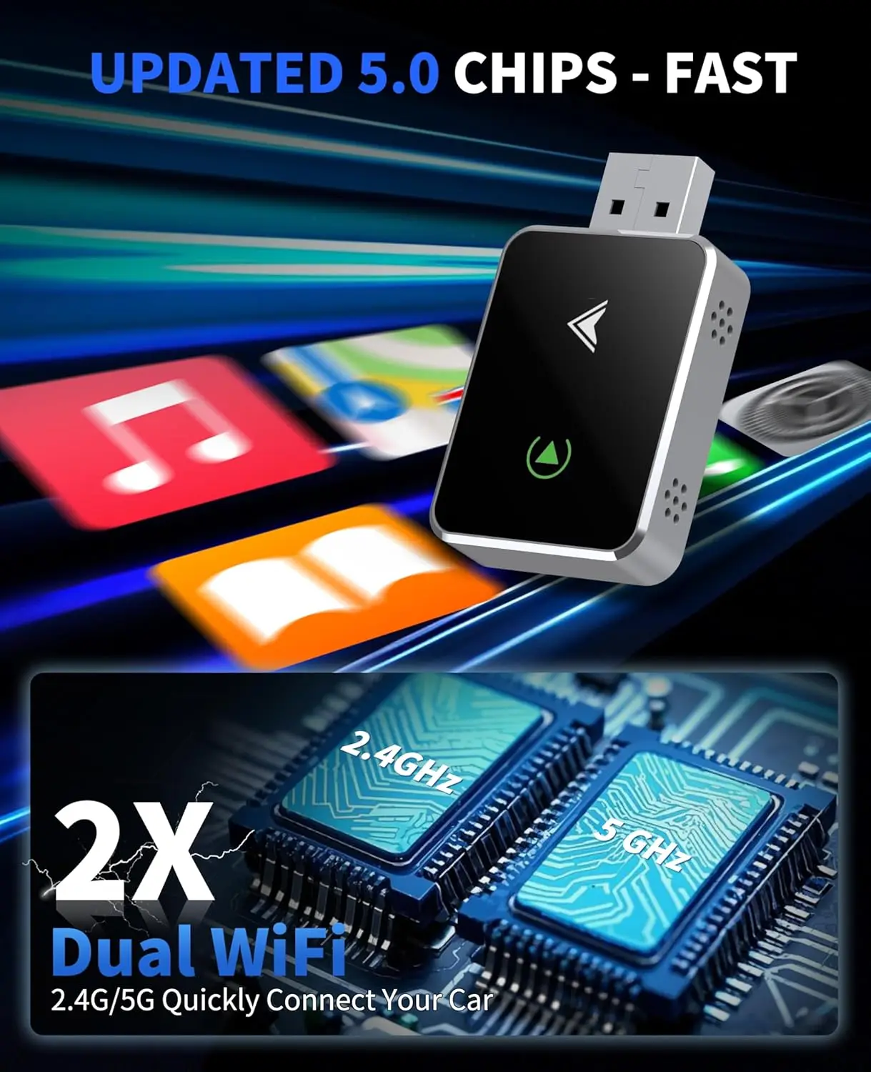 USB-C Cable? Now Your CarPlay Is Wireless! thumbnail