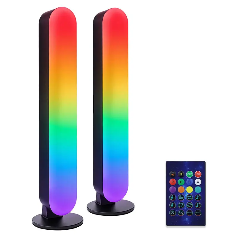 RGB Rhythm Light Smart Light Bars Gaming LED Lights DIY Color Adjustments Remote Control USB Pickup Light Desktop RGB Light Bar