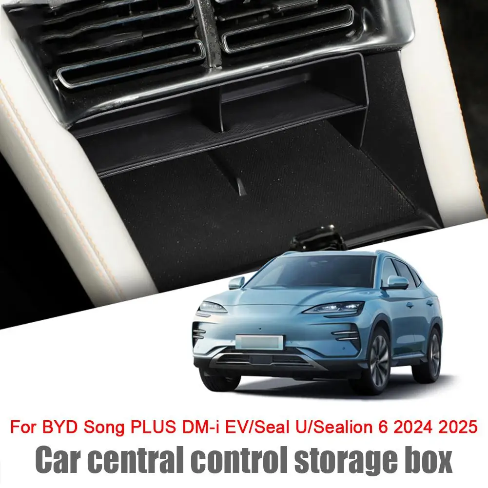 Fit for BYD Song PLUS DM-i EV / Seal U / Sealion 6 2024 2025 Center Console Storage Box Holder Organizer Tray