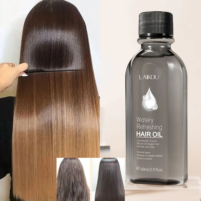 LAIKOU Watery Refreshing Hair Oil Nourishes and Improves Dryness and Damage Hair Care Essential Oil