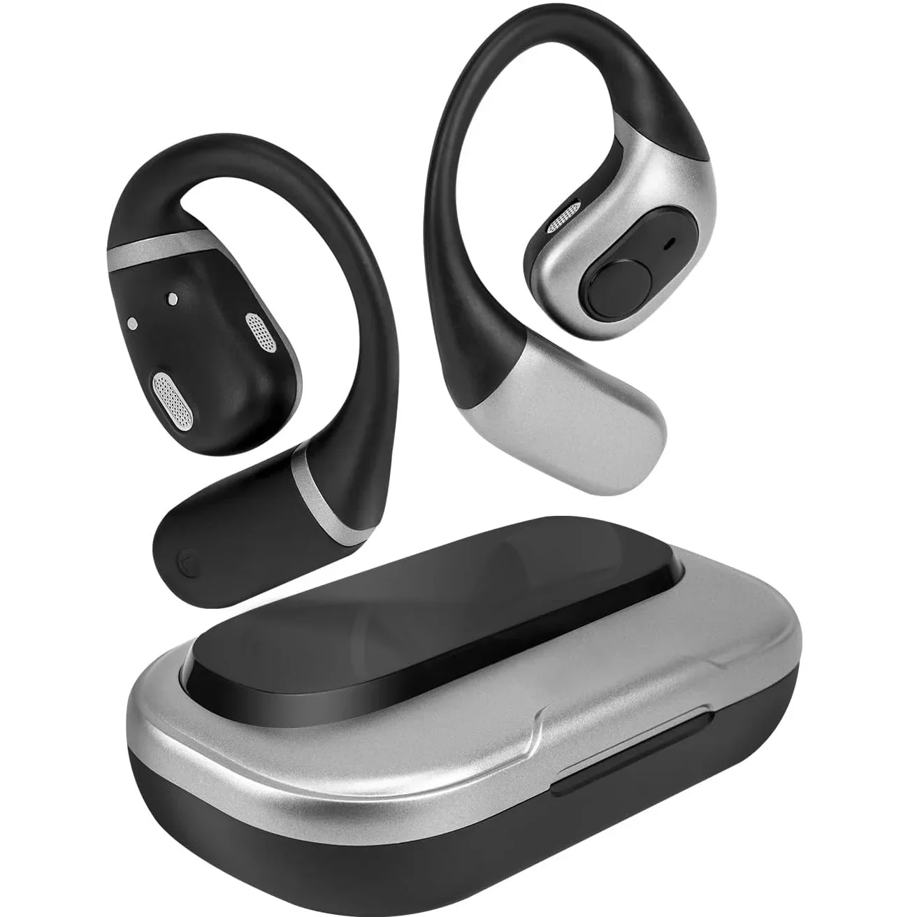 

TWS Bluetooth 5.3 Earphones Air Conduction Open Ear True Wireless Headphone Sport Headset HD Call Noise Reduction for iPhone iOS