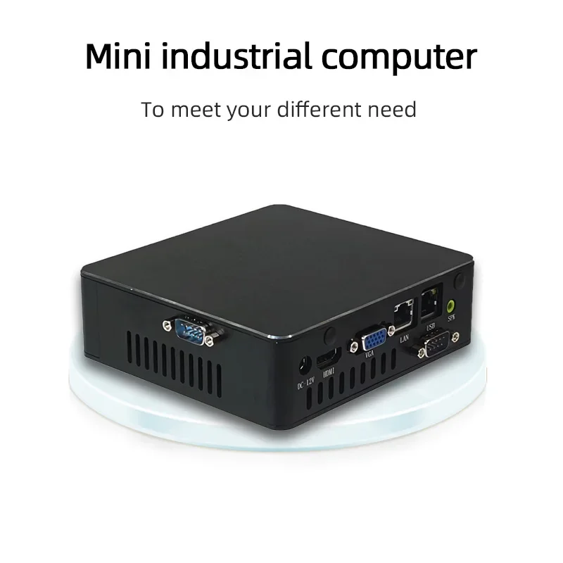 Мини-ПК Core I3 I5 I7 Настольный компьютер NANO NUC I5-8250U I7-10510U Компьютерный корпус Win11 Linux SIM-слот для 4G промышленного компьютера