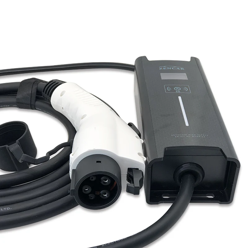 32a level 2 ev charger portable evse with J1772 EV PLUG