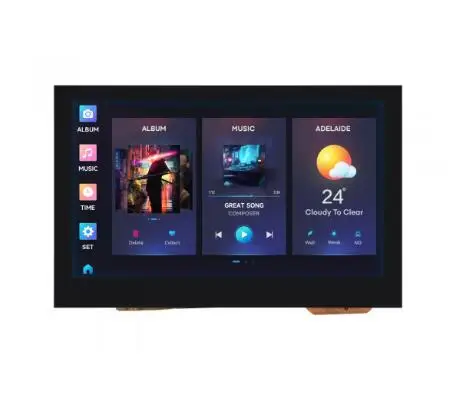 ESP32-S3 4,3-Zoll-Entwicklungsboard mit kapazitivem Touch-Display, 800 x 480, 5-Punkt-Touch, 32-Bit-LX7-Dual-Core-Prozessor