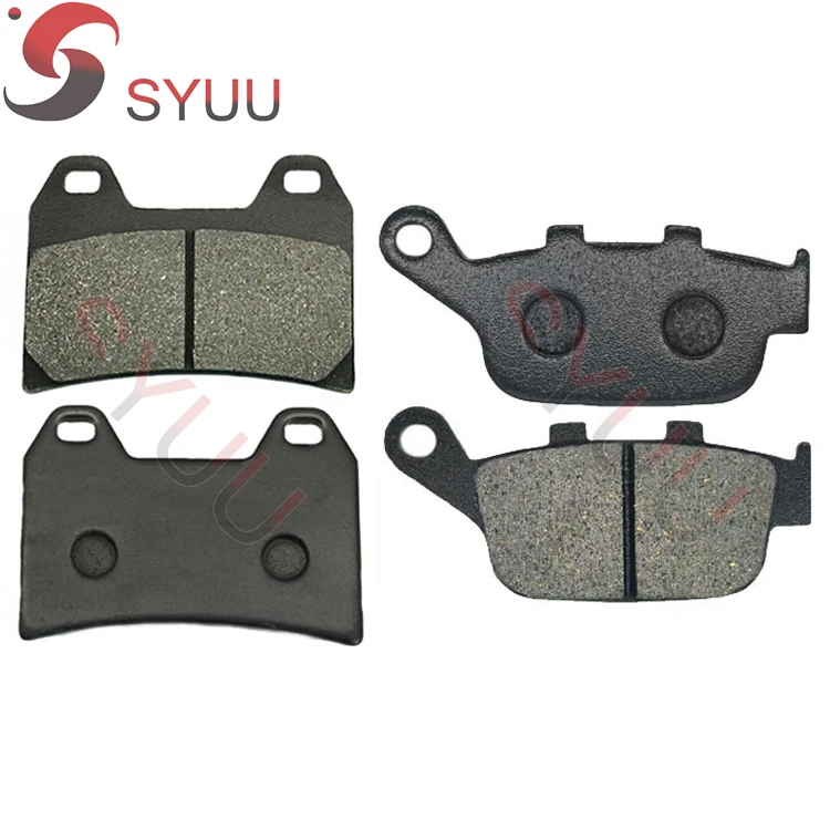 2 Pairs Motorcycle Front Rear Brake Pads For ZONTES 350D/E/M/R/S/T/X/V/T1/V1 GK350