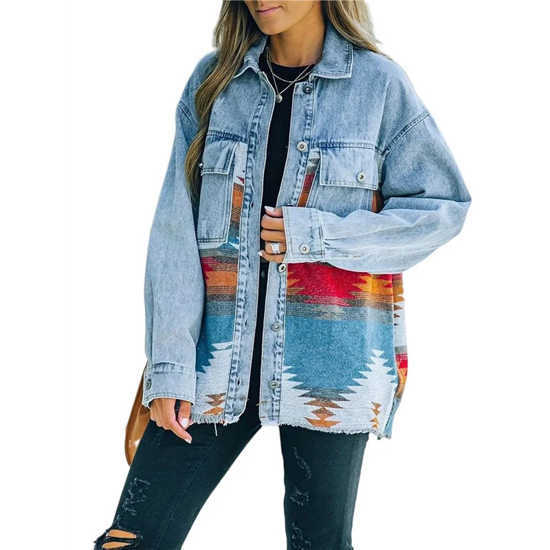 vofun-veste-mi-longue-en-denim-a-revers-ample-pour-femmes-manches-longues-patchwork-retro-bord-brut