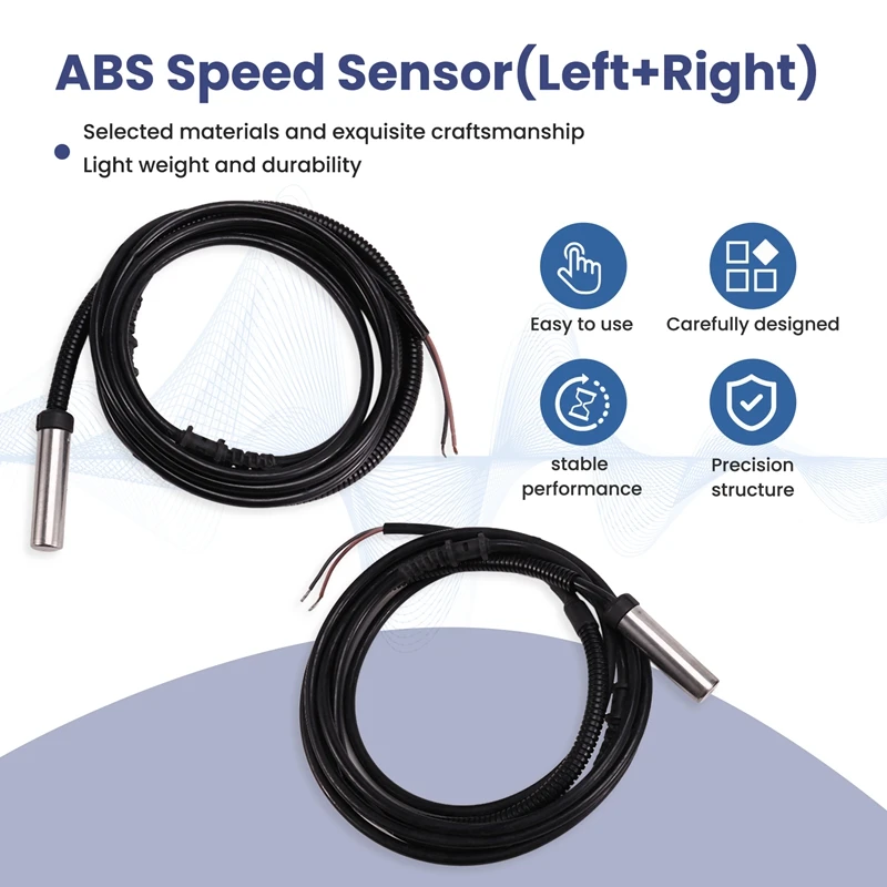 

Car Left &Right Rear ABS Speed Sensor For Mercedes Benz G Wagon G Class 2002-2018 A4635401317 A4635401217