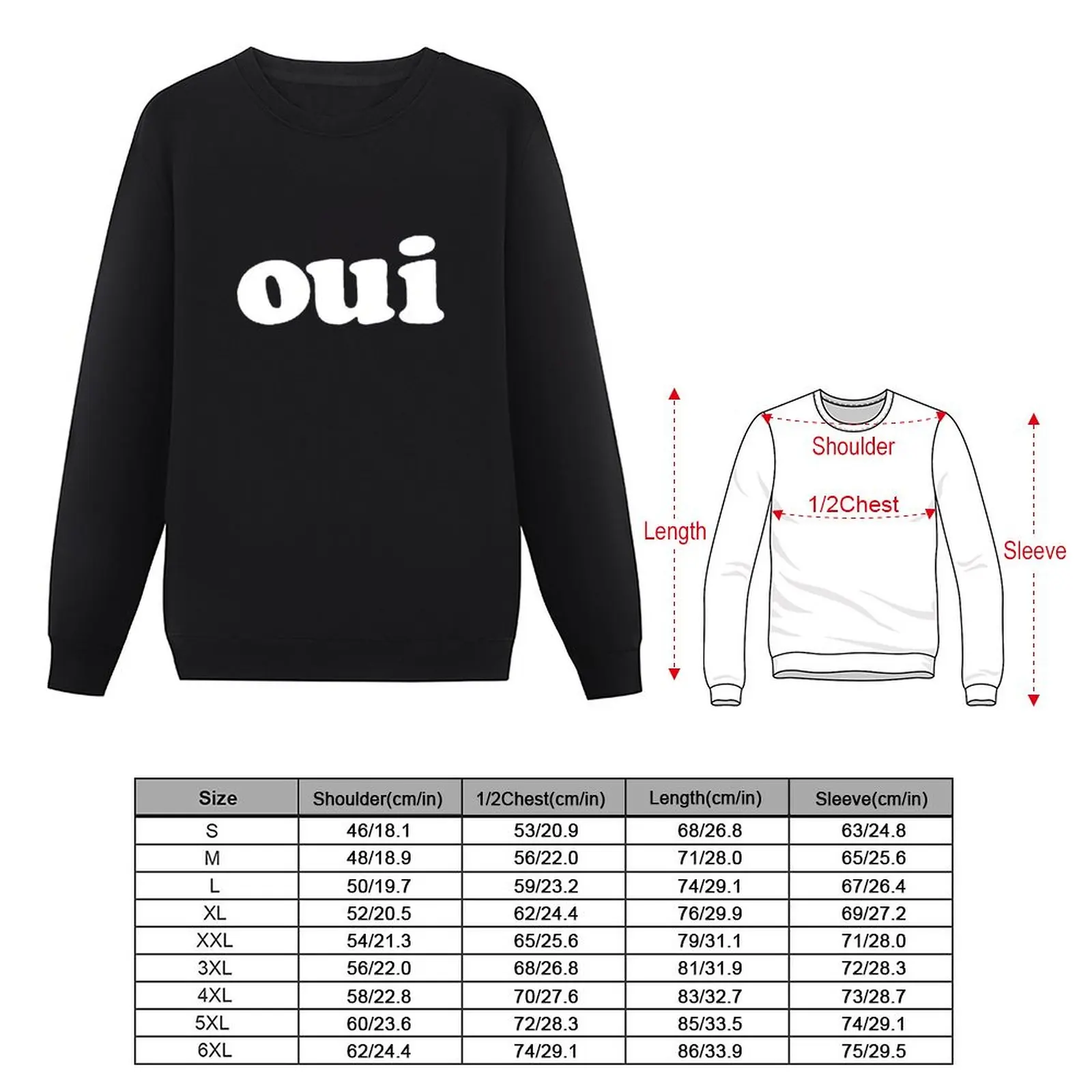 Sofia Coppola French Oui - white Pullover Hoodie blouse korean clothes japanese style men's sweatshirts