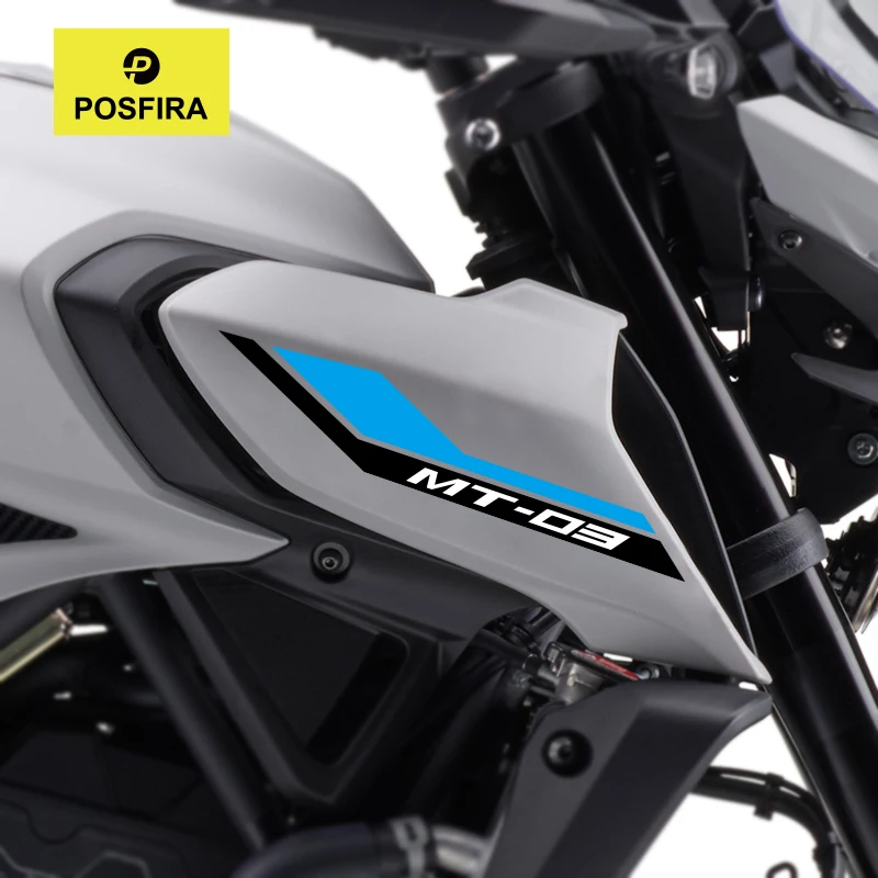 

POSFIRA Motorcycle Fairing Stickers Vinyl Decals for Yamaha MT03 MT 03 2025 2024 2023 2022 MT-03 Motorbike Sticker Accessories