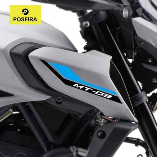 POSFIRA-pegatinas de carenado para motocicleta, calcomanías de vinilo para Yamaha MT03 MT 03 2025 2024 2023 2022 MT-03, accesorios adhesivos para motocicleta