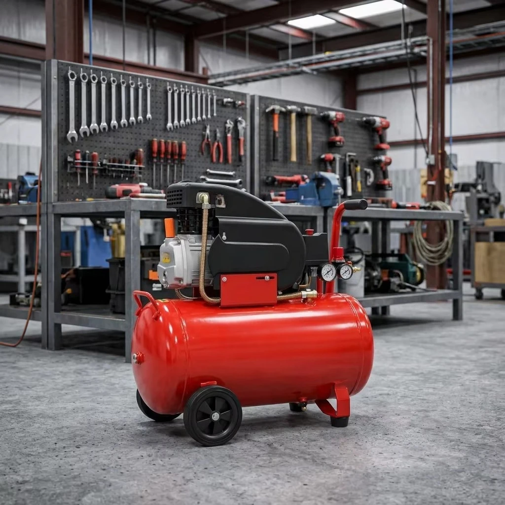 Direct Driven Air Compressor 2HP 1500W High Performance Industrial Grade 230V 50Hz Compact Workshop Pump