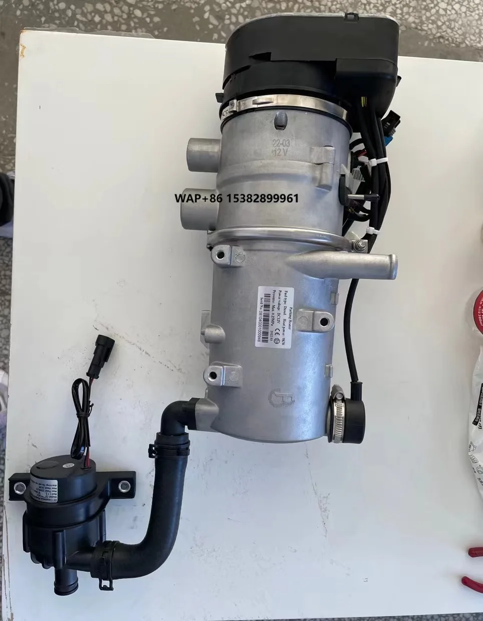 

9kw Water Heater for Truck Bus Boat-24v/12v With Digital Display Thermostat for Heating Fuel System