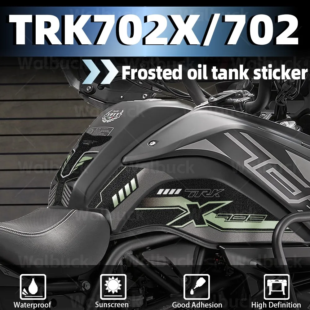 

For TRK 702X TRK702X TRK 702 X trk702x trk 702 3M Motorcycle Frosted Fuel Tank Pad Sticker Protectior Anti-slip Accessories