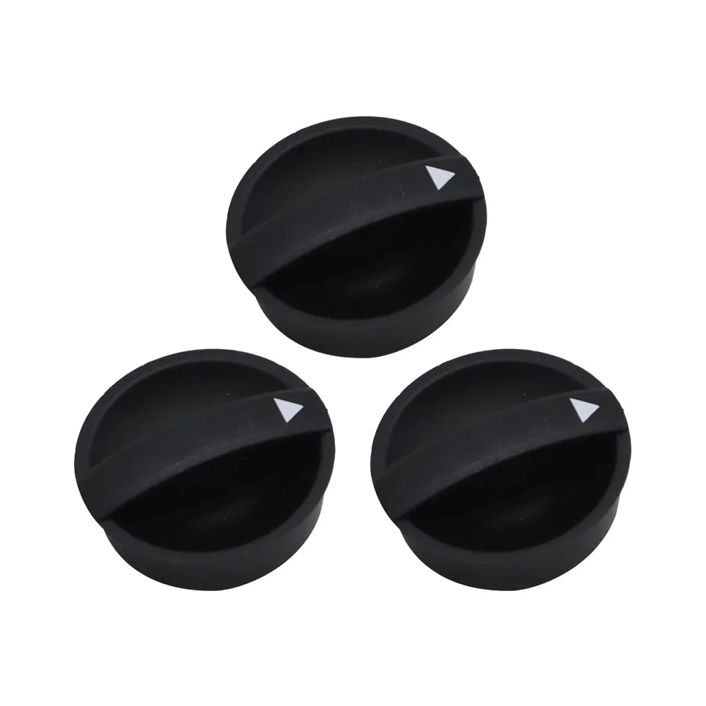 3Pcs Car Knob Heater Air Conditioner AC Climate Control Switch Knobs Buttons For Toyota For Tacoma 2005-2011 55900-04020