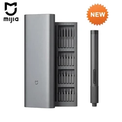 Mijia Electrical Precision Screwdriver Kit 2 Gear Torque 400 Screw 1 Type-C Rechargeable Magnetic Aluminum Case Box
