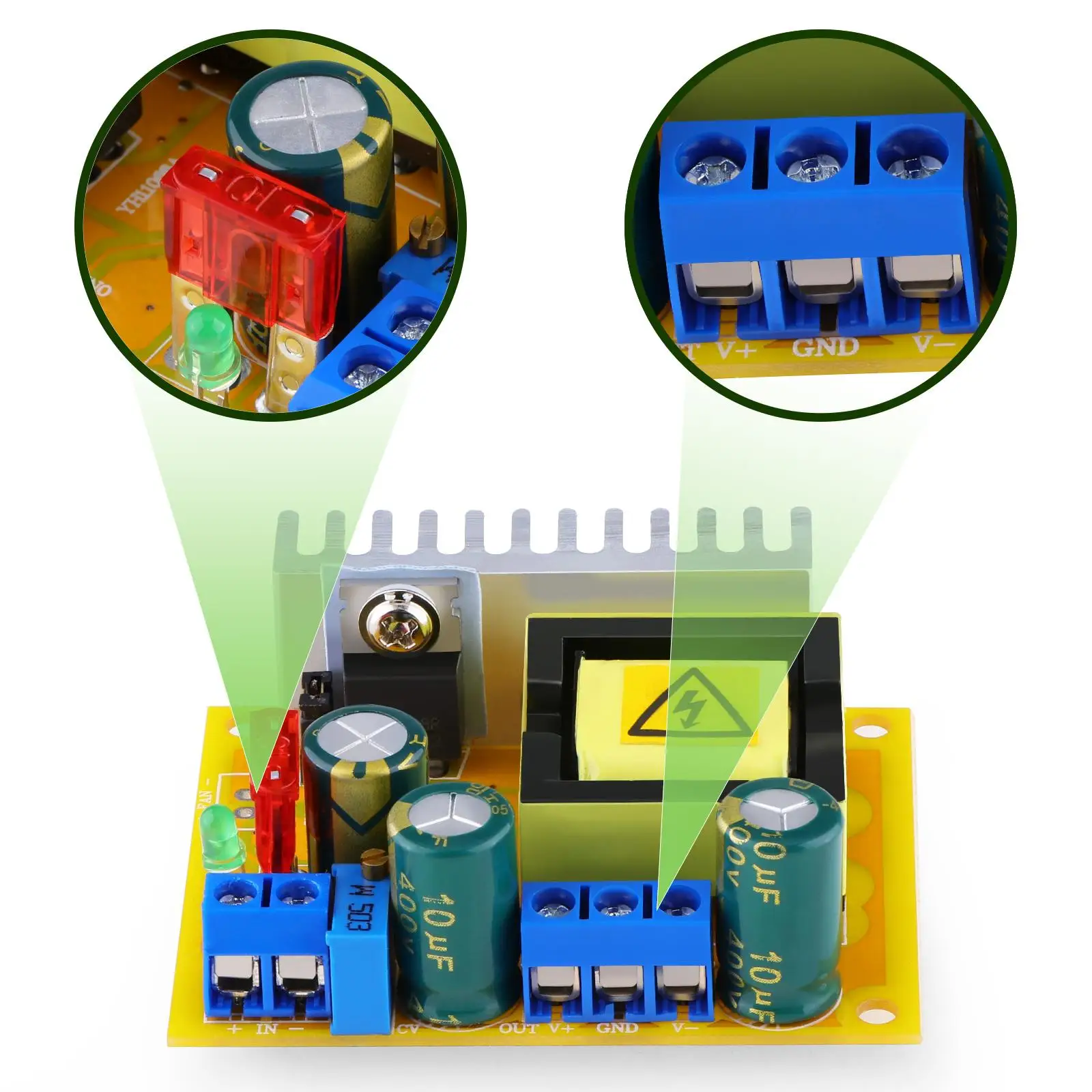 Boost Converter Module Micro USB Voltage Regulator for Power Adapter 12V to 230V and Electronic Projects