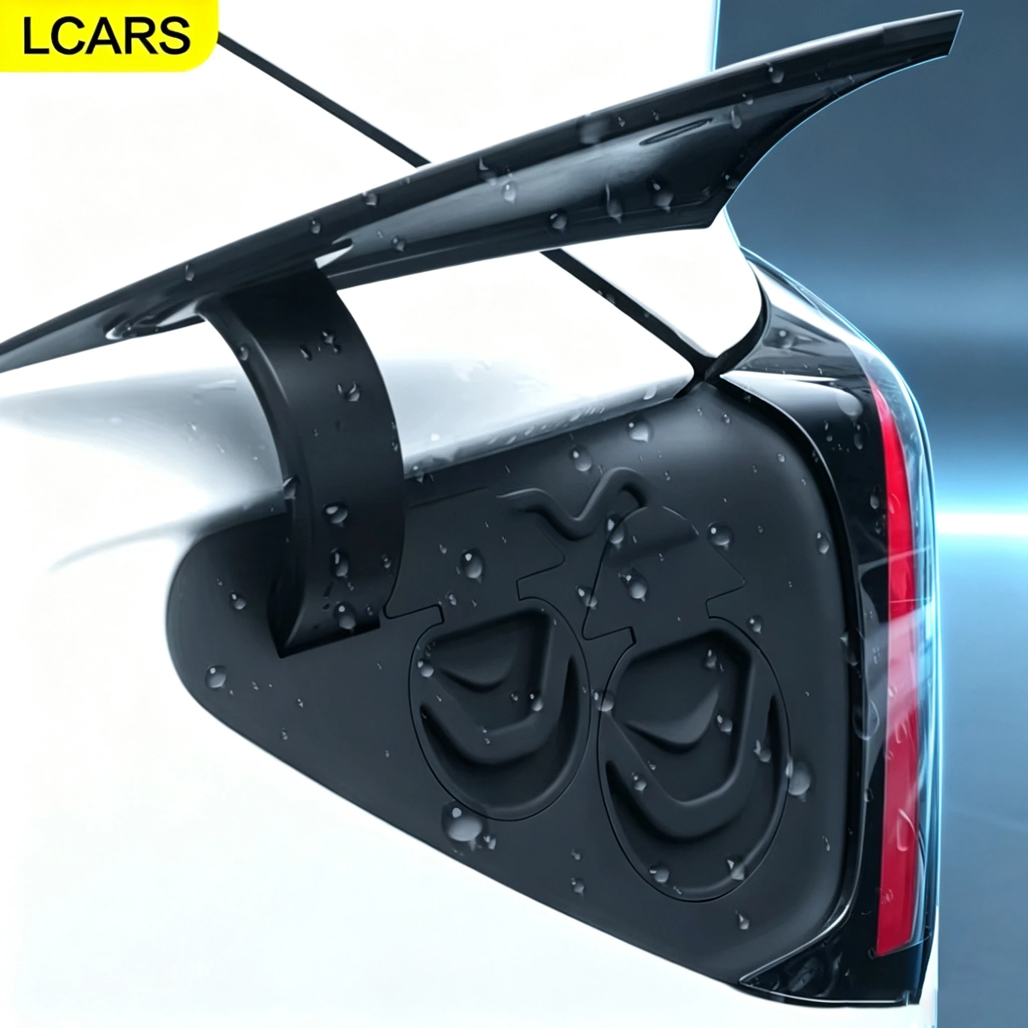 Lcars Is Suitable for the Updated Version of Tesla Model Y / 3 / Yl Charging Port Silicone Protective Cover, Dustproof and Waterproof Sealing Cover (Not Compatible with Us-Spec Vehicles)