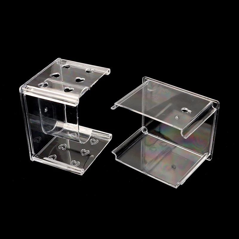 Watch Protective Display Box Plastic Stand Rack General Showcase Shelf Portable Watch Storage Box Jewelry Case