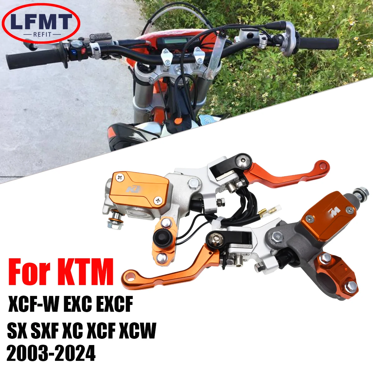 Motorcycle Hydraulic Brake lever Clutch handle For KTM 125-500 SX SXF XC XCF XCW XCF-W EXC EXCF TPI 6Days 2003-2024 Dirt bike