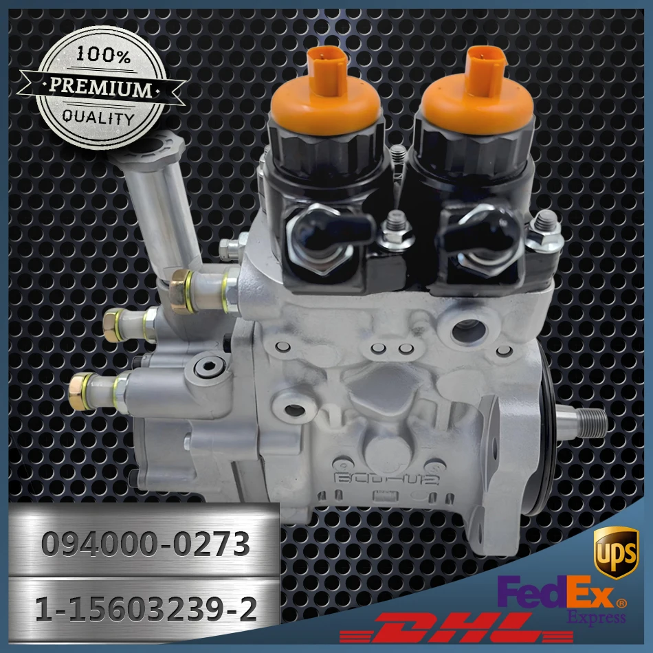 

094000-0273 0940000273 1-15603239-2 High Quality Diesel Common Rail Fuel Injection Pump for Isuzu 6HK1 Diesel Engine