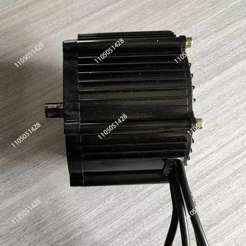 3000W Square Wave Brushless DC Central Motor Flower Tooth Shaft Optional Encoder for Electric Vehicles