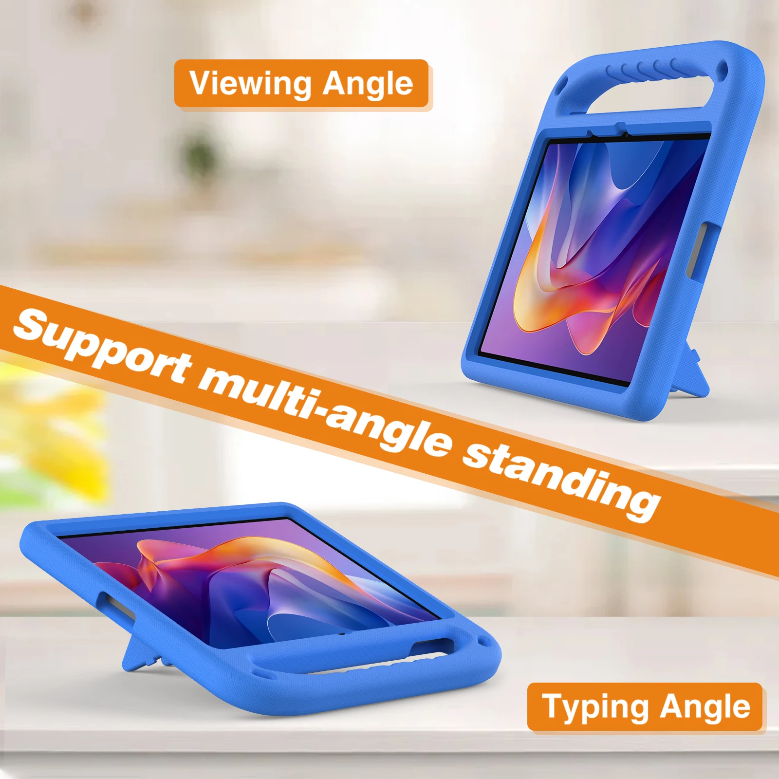 

For Xiaomi Redmi Pad2 11" Tablet Safe Shockproof EVA Stand Cover For Redmi SE 4G 8.7" 2024 Protector Cover with Rear Kickstand
