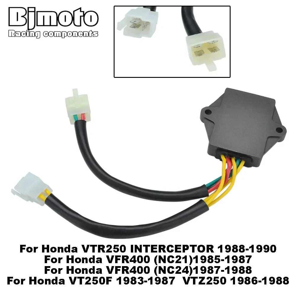 Regulador Rectificador de Motocicleta para Honda VT250F VTZ250 VFR400, para Kymco Xciting Grand Dink 250, Heroism 150, Yager 125, People 200