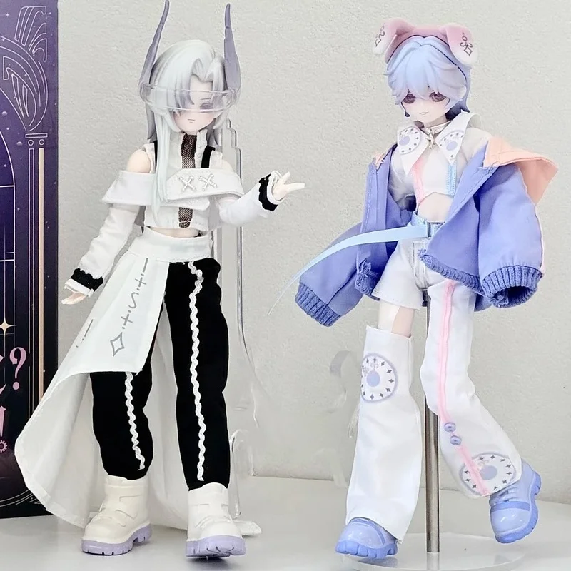 New 1/8 Bjd Blind Box Unchron Series Cool Boy Action Figure Moveable Doll Desktop Ornament Collection Model Trendy Toy Gift