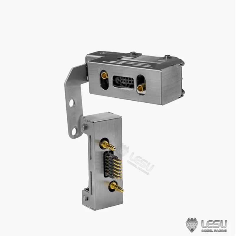 RC 1/14 LESU Stromstecker für Tamiya Sattelauflieger für SCANIA MAN VOLVO Vollanhänger Zugmaschine LKW DIY Modell Ersatzteile – Detail 4