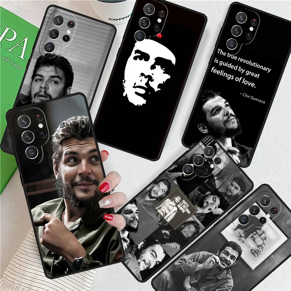 Artist Unknown Che Guevara For Samsung Galaxy S24 Ultra S21 S22 S8 S9 S10E Note 10 20 Plus FE S23 Phone case Cover Coque