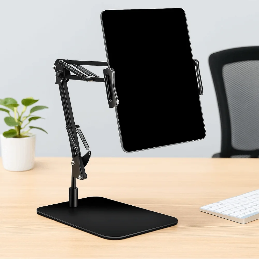 

Mechanical Cantilever Mobile Phone Stand Adjustable Long Arm Desktop Phone Holder Metal Universal Mobile Phone Bracket