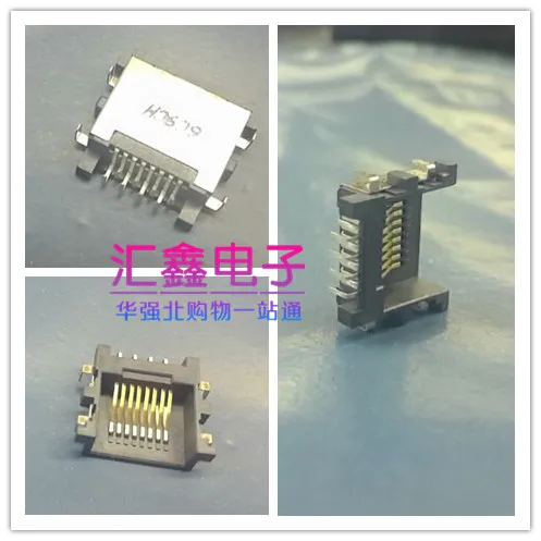 

For ASUS Dell Lenovo New Laptop Network Card Interface Half RJ45 Socket 8 Pin