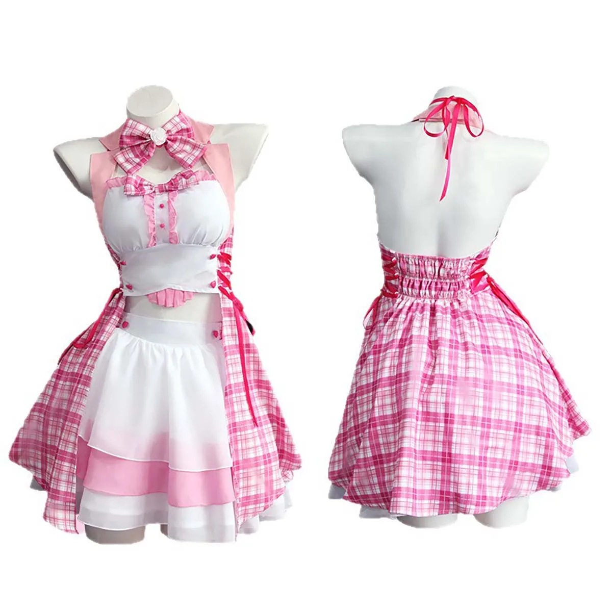 

Women Anime Game Nekopa Cosplay Vanilla Chocola Costume
