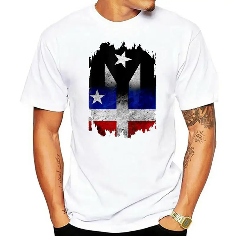 Men'S Puerto Rico Resiste Black Protest Flag Grito De Lares Flag T-Shirt Size Unisex Men Women Tee Shirt