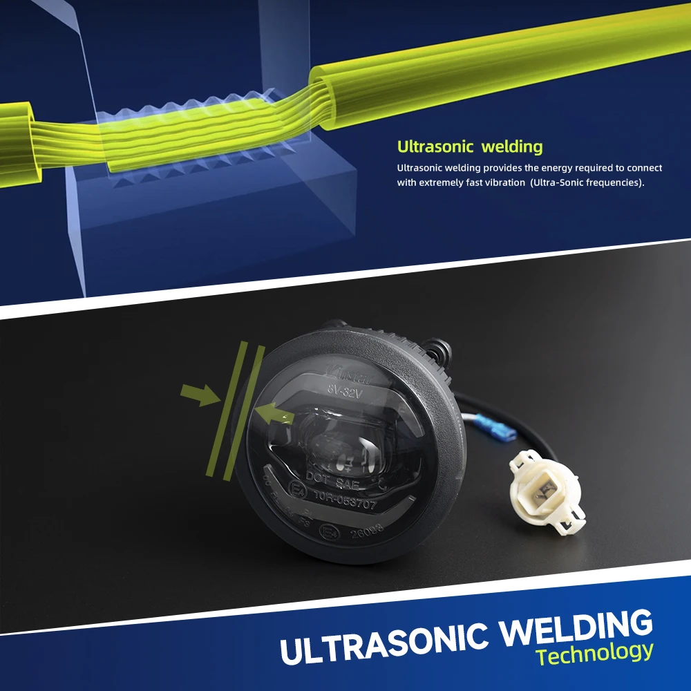 フォード エスケープ 2007-2012 フォード マスタング フォード エクスプローラー ジープ パトリオット用 LEDフォグランプ DRL デイタイムランニングライト ドライビングランプ IP67