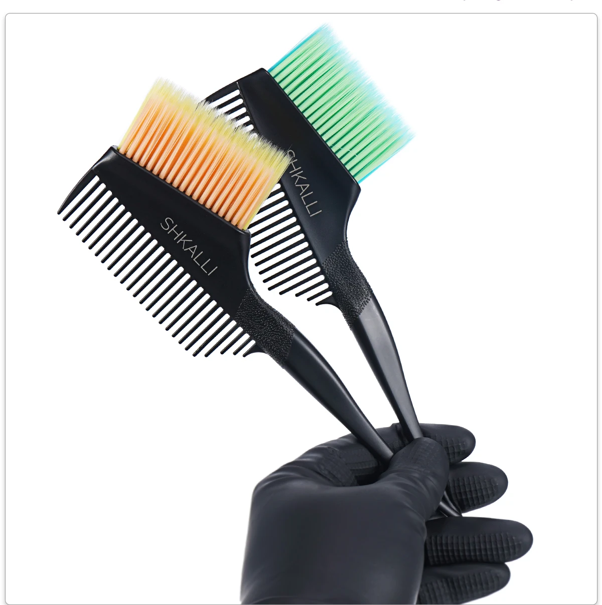 Professioneller Haarfarbkamm und Bürste für den Salon und den Heimgebrauch | Ergonomisches Kammbürsten-Hybrid-Design | Bleichmittel, Highlights, Up Tools – Detail 16