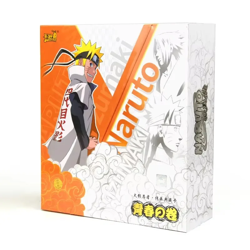 KAYOU Naruto Collection Booster Box Cards SP Uzumaki Uchiha Sasuke Tcg Anime Playing Game Cartas Christmas Gift Adult Toys Xmas