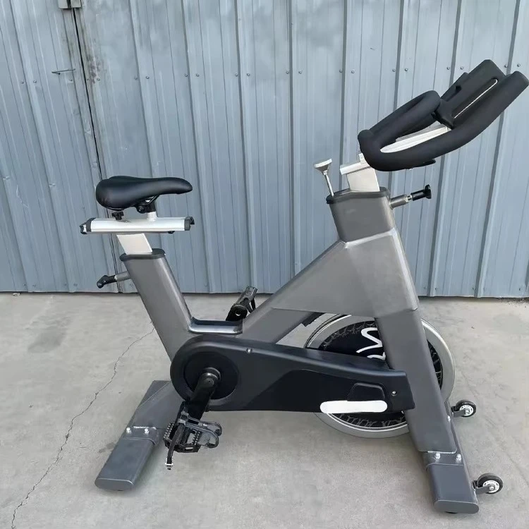 Commercial Spin Bike Featuring Ergonomic Design and Multi Position Handlebars for Optimal Riding Comfort