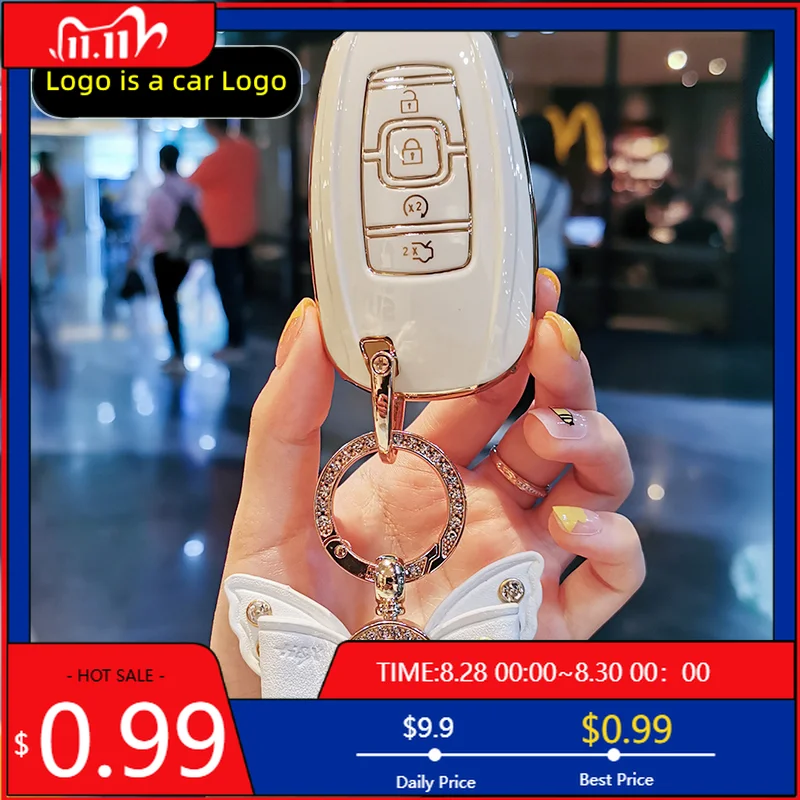 

Interior Stickers TPU Car Remote Key Case Cover Protect Shell Bag For Lincoln Continental Navigator Z MKZ MKC MKX Nautilus Aviat