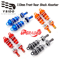 4PCS YSIDO 110mm Front Rear Shock Absorber Damper Suspension for 1/8 1/7 JLB HSP EM Racing DHK HPI Redcat LRP ZD Racing Hongnor