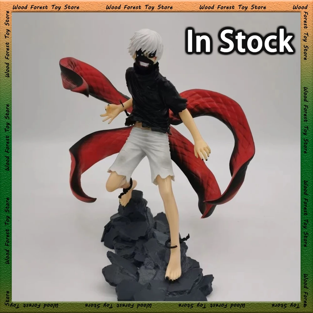 21cm Tokyo Ghoul Figurine Kaneki Ken Action Figure Anime Peripherals Gk Figures Collectible Model Statue Kids Christmas Gift